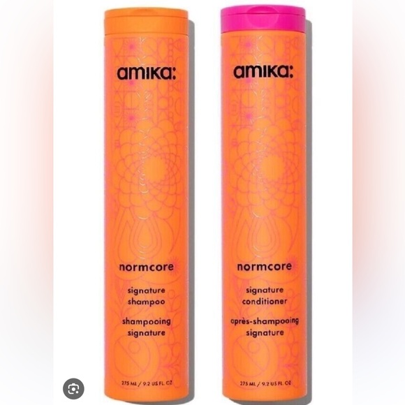 Amika Signature Shampoo & Conditioner Set Normcore 9.2 oz. New. Unopened. - Picture 2 of 7
